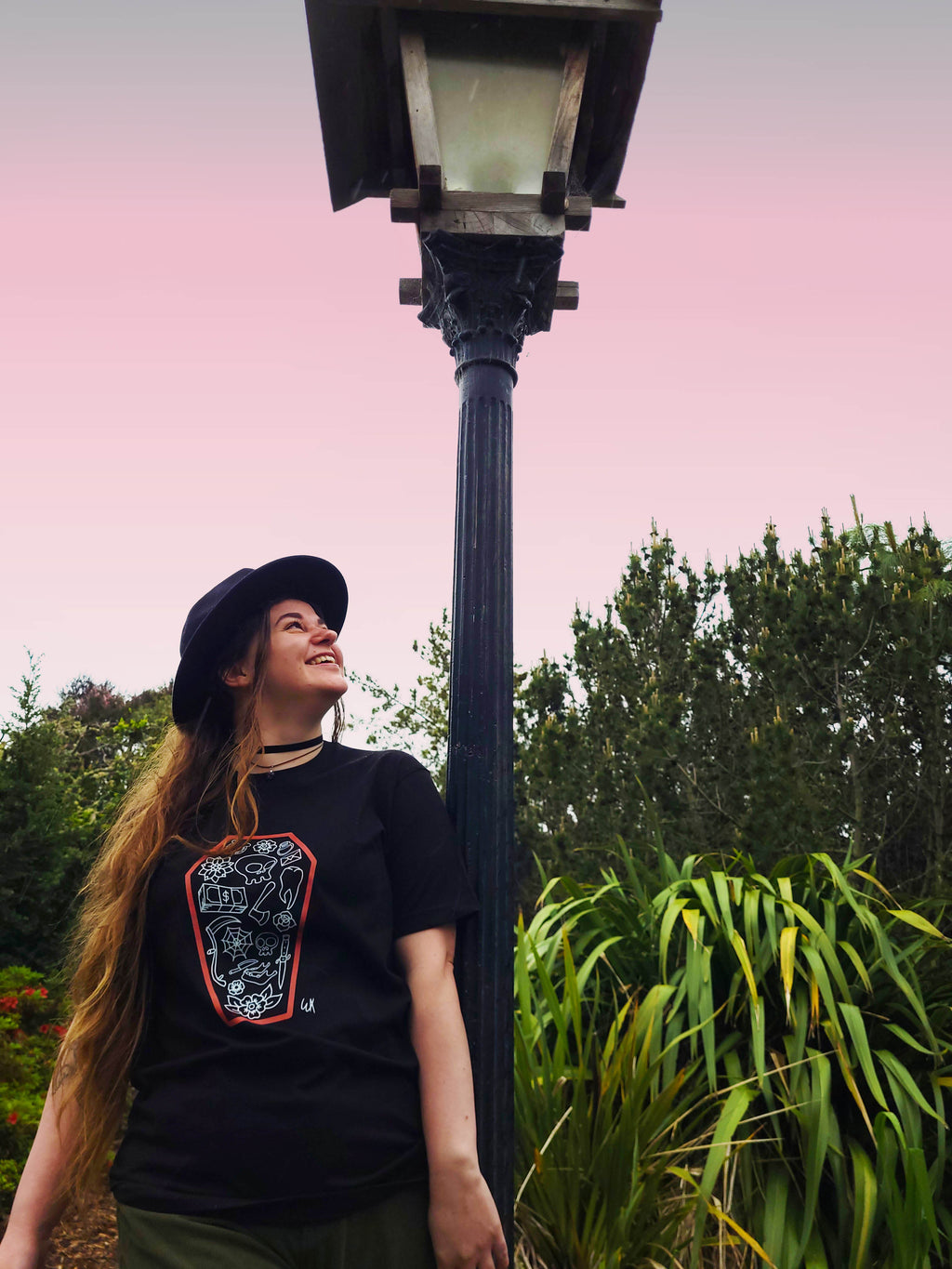 Cluttered Coffin Graphic Tee